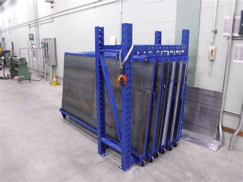 Vertical Sheet Metal Racks 